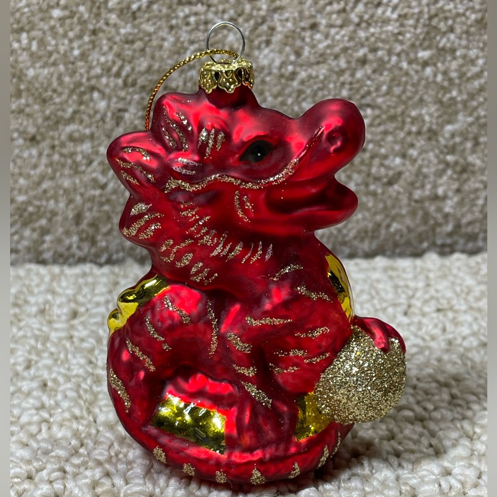 Island Heritage dragon ornament.